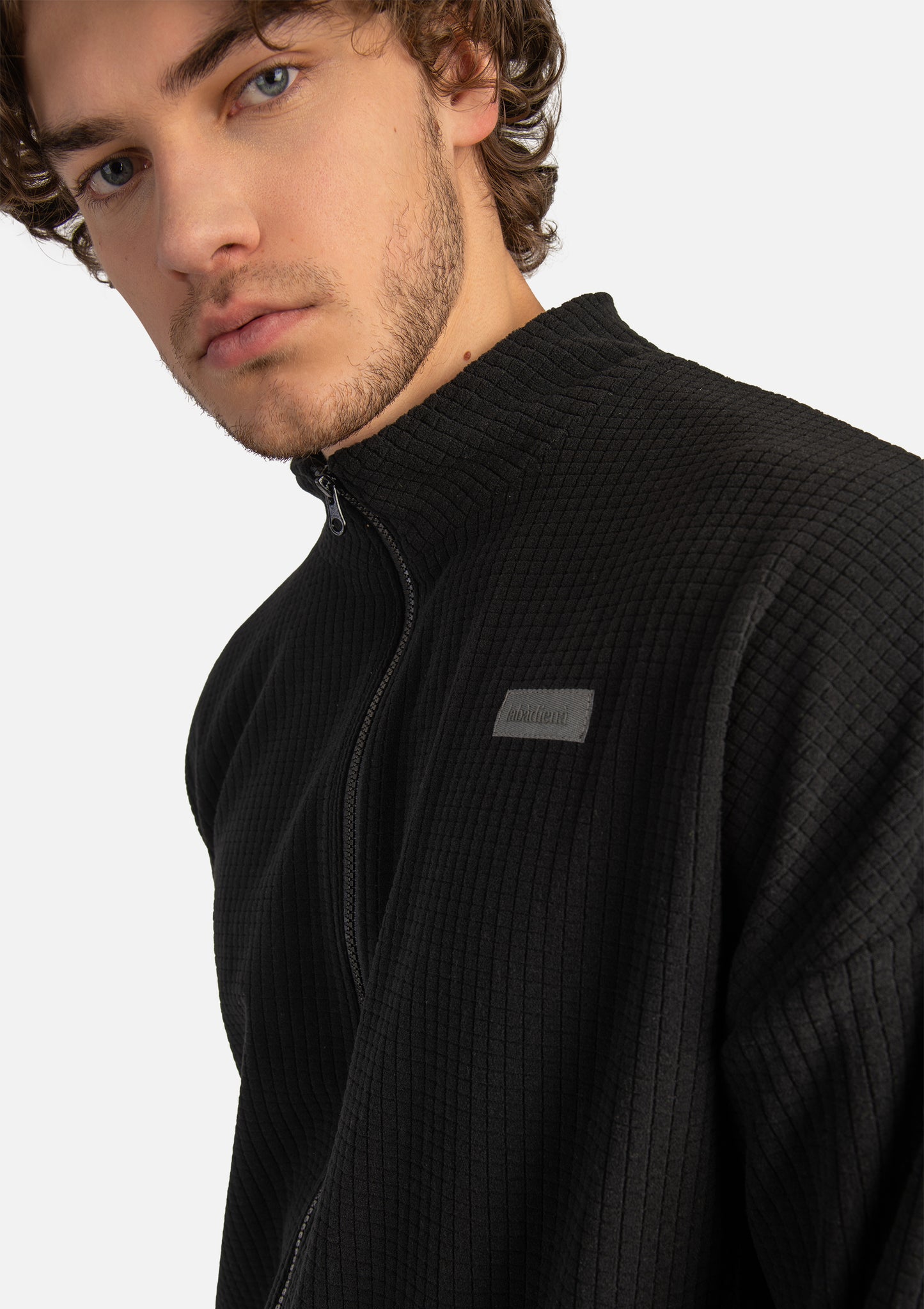 Zip-through Textured Fleece