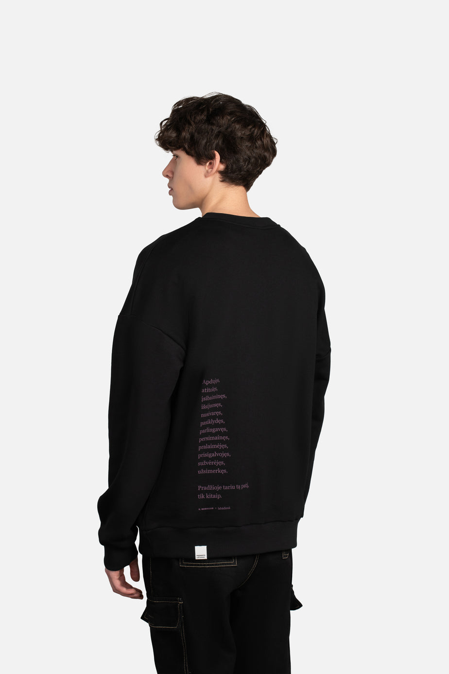 labàdienà X Kristupas Sabolius sweatshirt