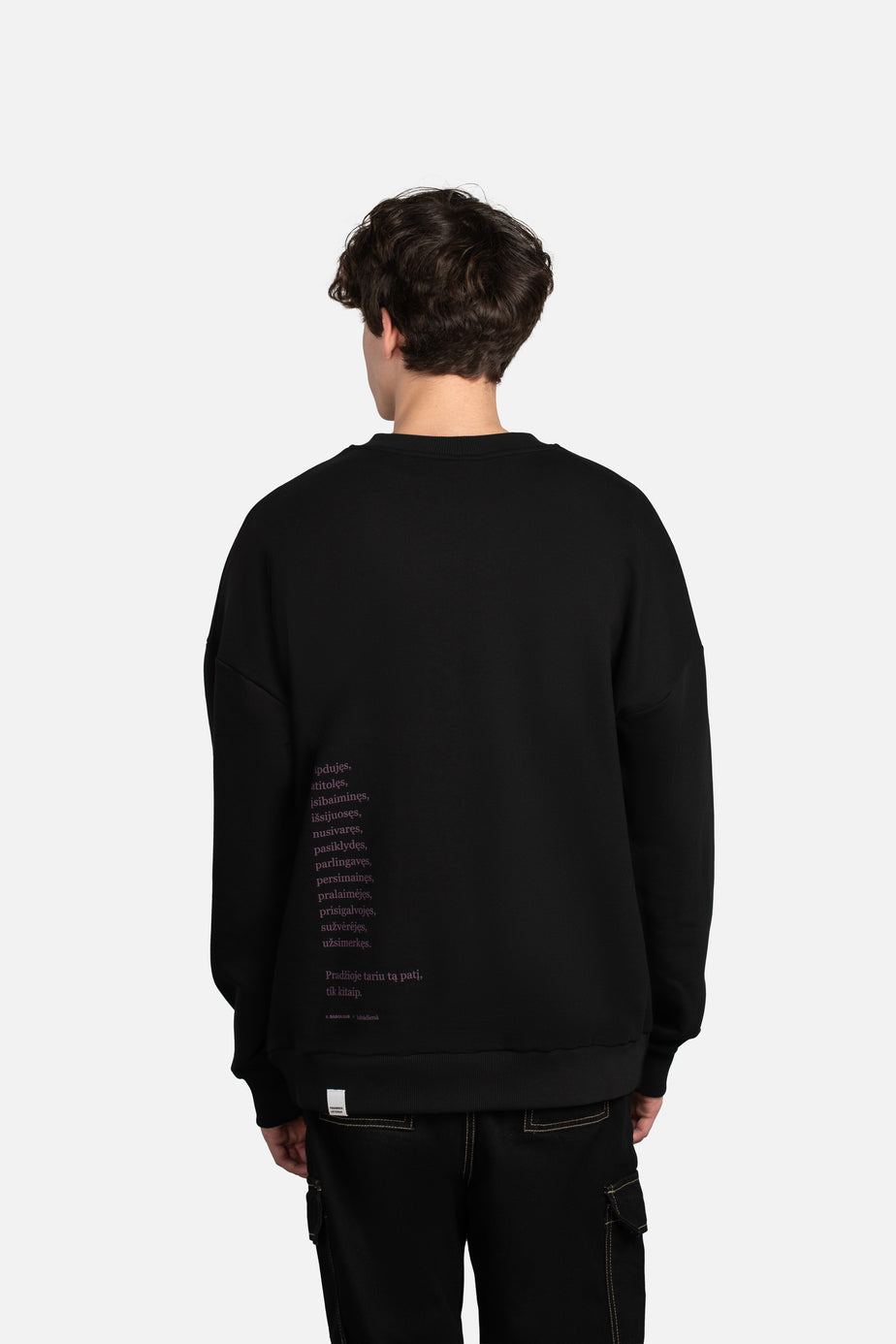 labàdienà X Kristupas Sabolius sweatshirt