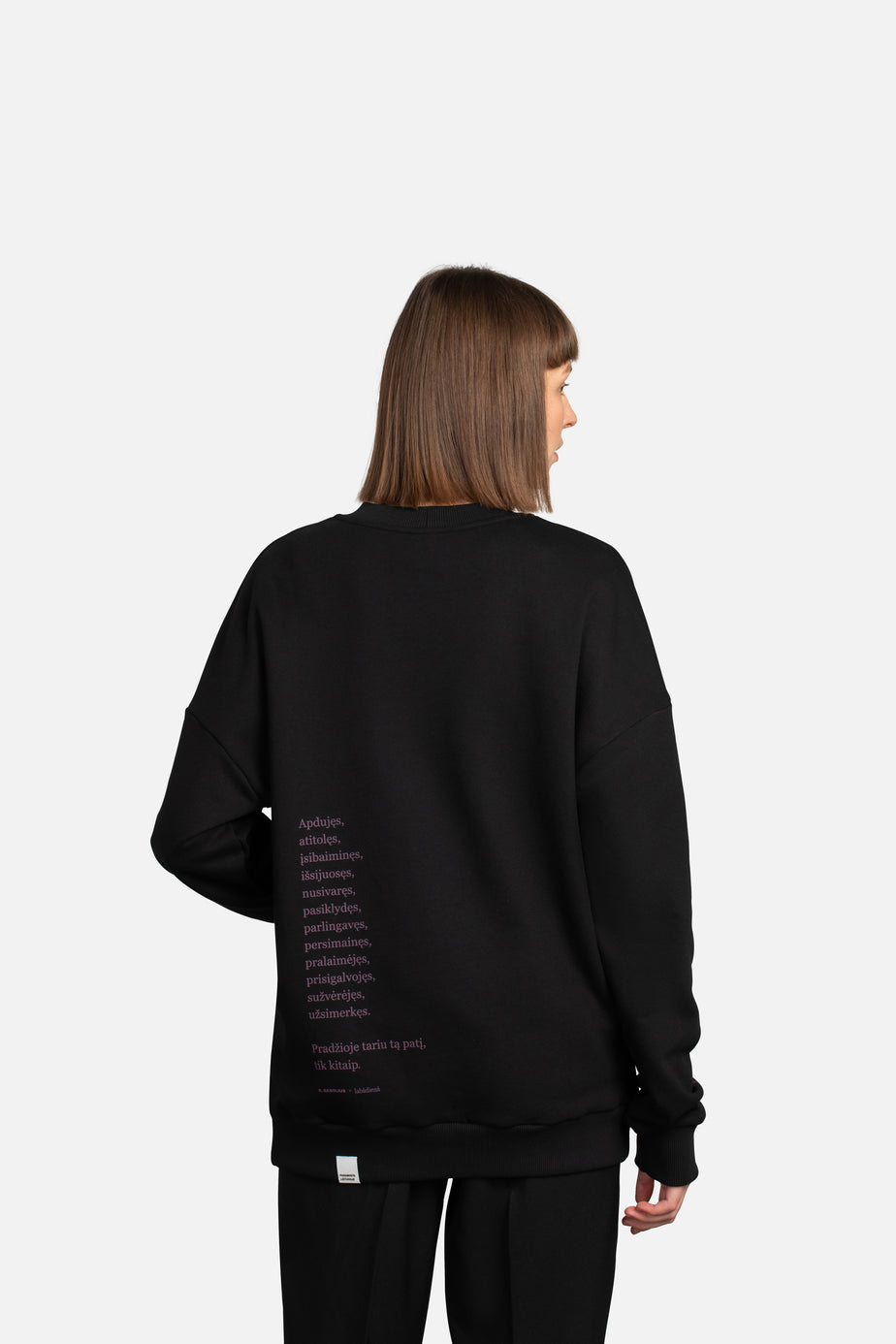 labàdienà X Kristupas Sabolius sweatshirt