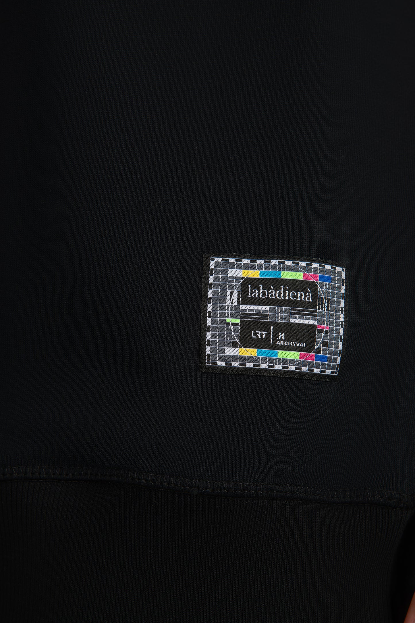 labàdienà X LRT Archyvai džemperis su gobtuvu - Giminės