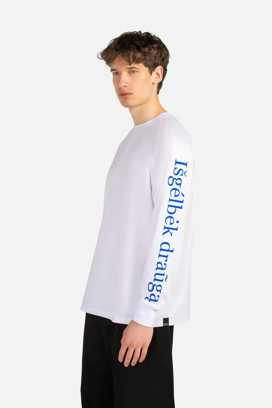 labàdienà X LRT Archyvai long sleeve t-shirt - Išgelbėk draugą