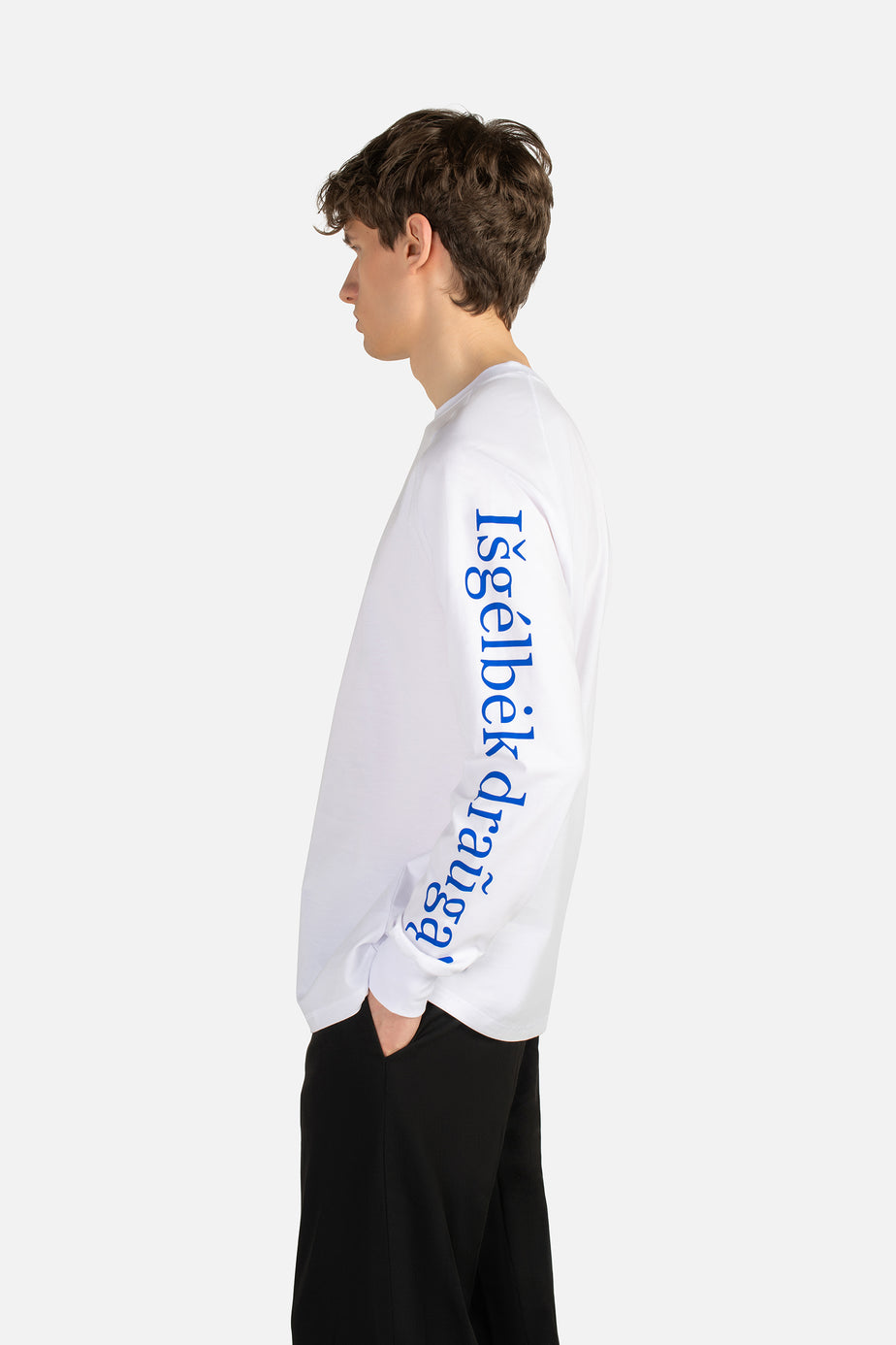 labàdienà X LRT Archyvai long sleeve t-shirt - Išgelbėk draugą