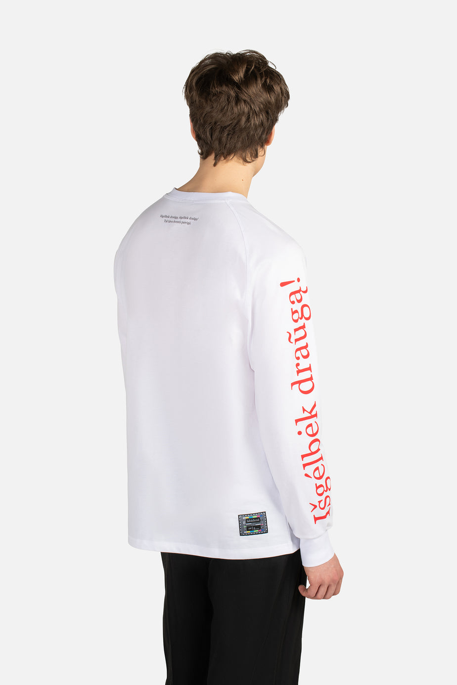 labàdienà X LRT Archyvai long sleeve t-shirt - Išgelbėk draugą