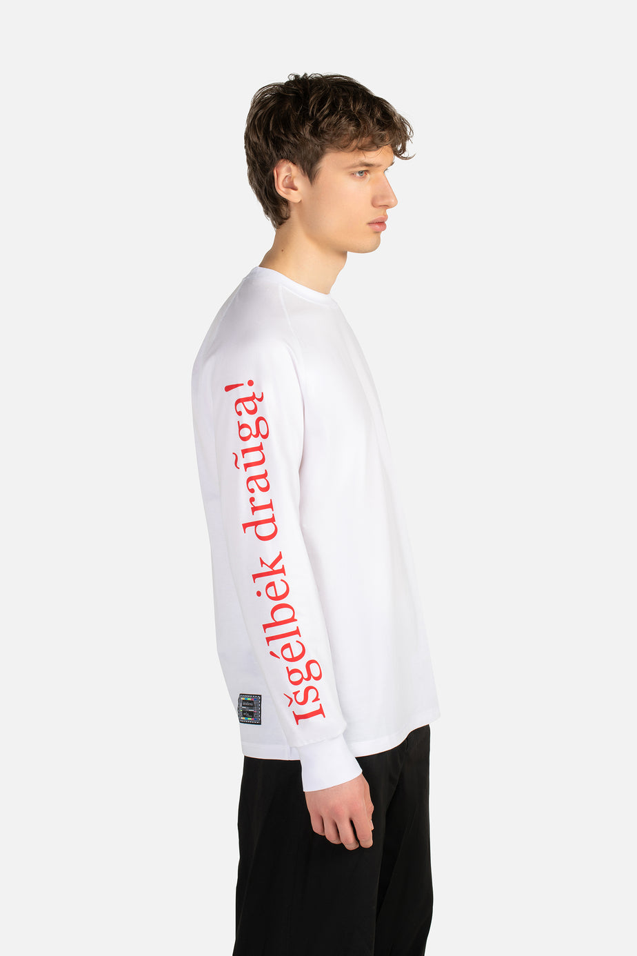 labàdienà X LRT Archyvai long sleeve t-shirt - Išgelbėk draugą