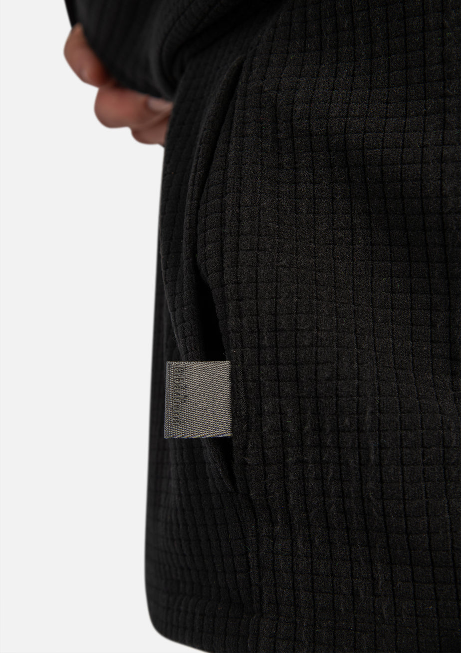 Zip-through Textured Fleece