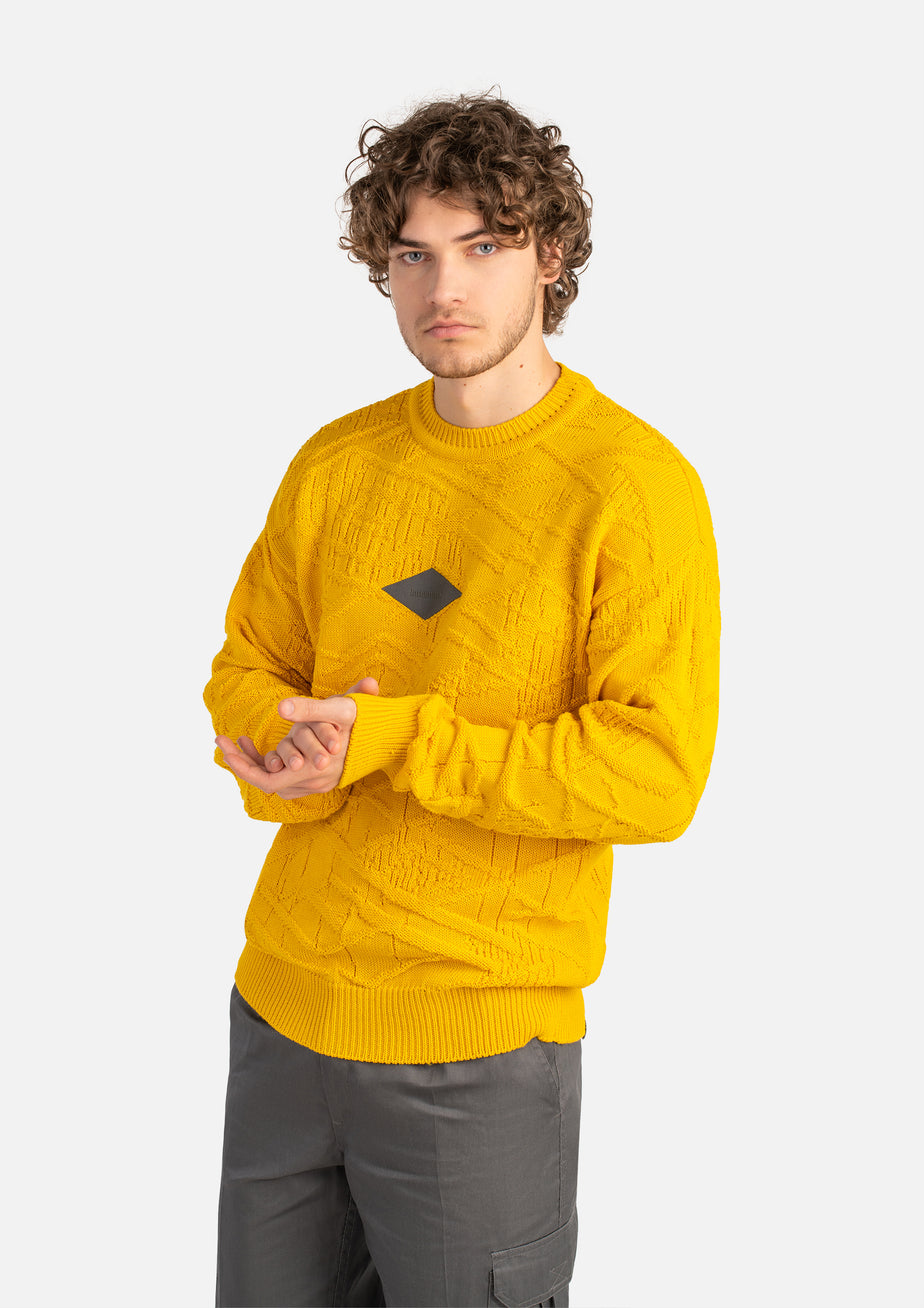 Raštuotas megztinis